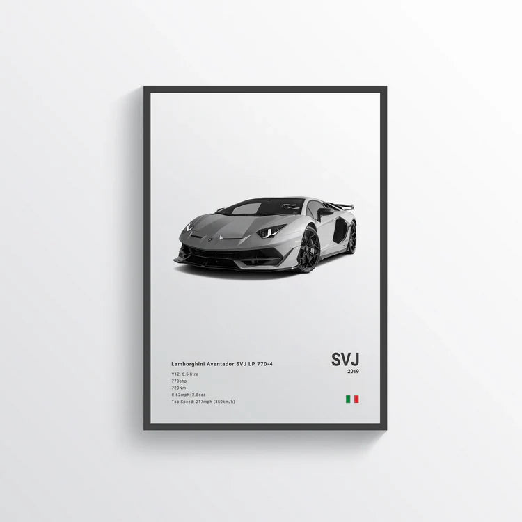 Lamborghini Aventador SVJ LP 770-4